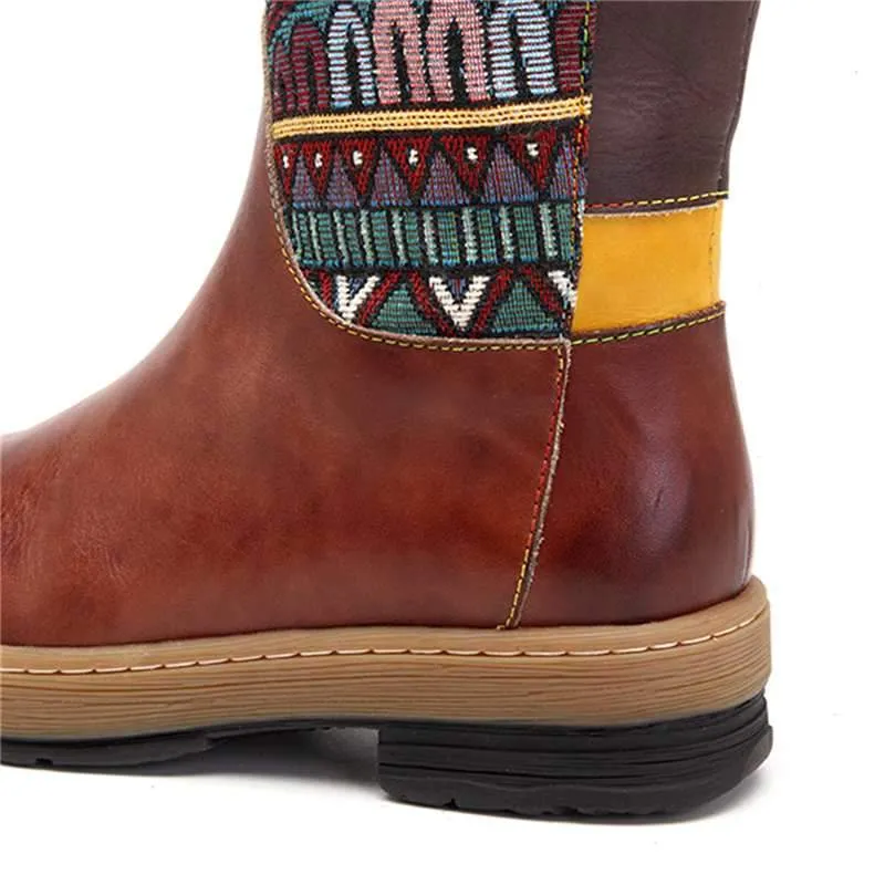 Arlo Boho Hippie Knee High Boots