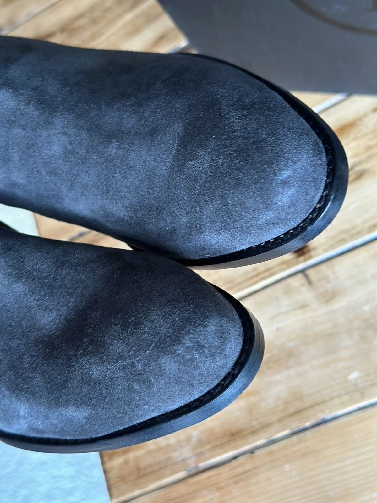 Ash grey suede ankle boots size UK6/US8