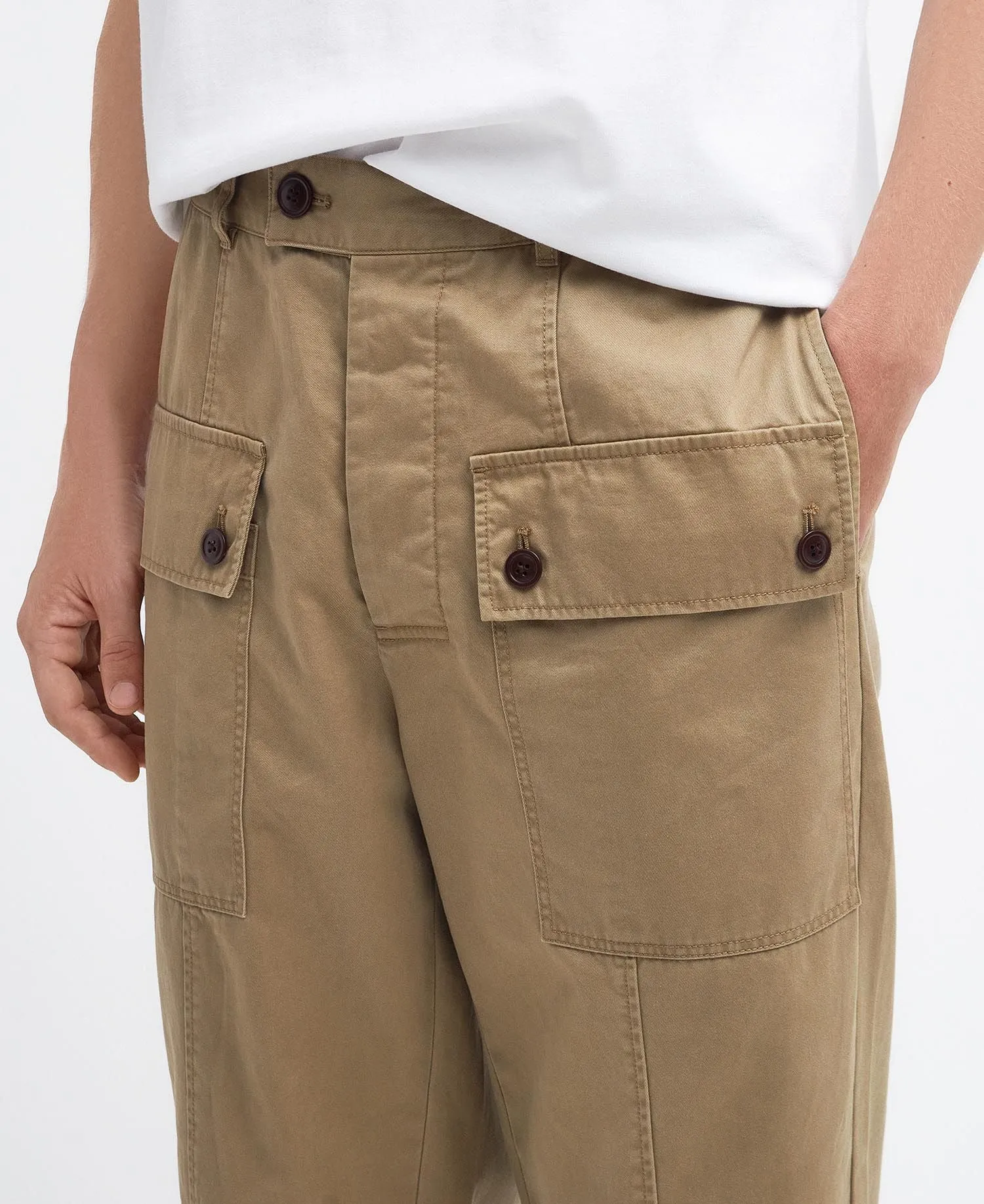 Barbour x Maison Kitsuné Cargo Trousers Trench
