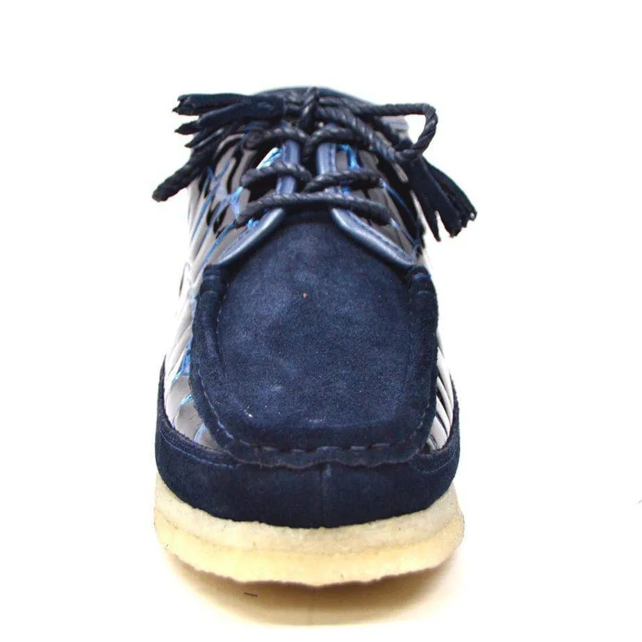 British Walkers Knicks Croc Men's Crocodile Leather and Suede