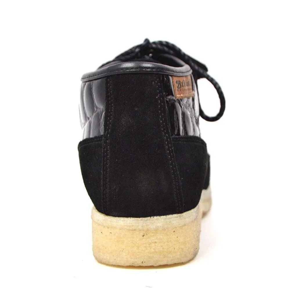 British Walkers Knicks Croc Men's Crocodile Leather and Suede