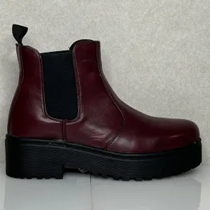 Burgundy Boots