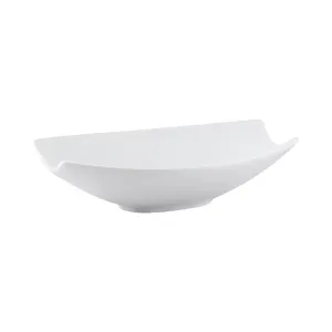 CAC China RCN-B509 Deep Oval Bowl 22oz 9 5/8" Case of 24 Pcs