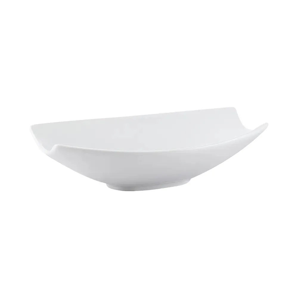 CAC China RCN-B509 Deep Oval Bowl 22oz 9 5/8" Case of 24 Pcs