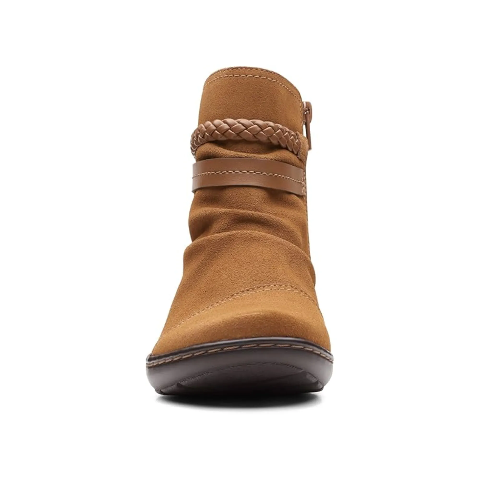 Clarks Cora Braid Women's Ankle Boots Suede