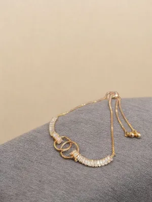 Elegance Stunning Silver Trendy Necklace for Women (TPT)