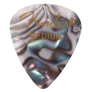 Fender 351 Pick Abalone Medium 4 Pack (48) Bundle