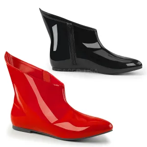 Harley Quinn Red & Black Booties