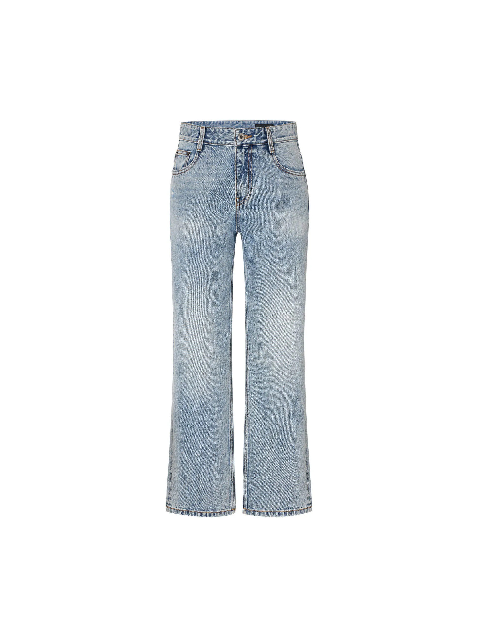 Light Blue Ankle Jeans