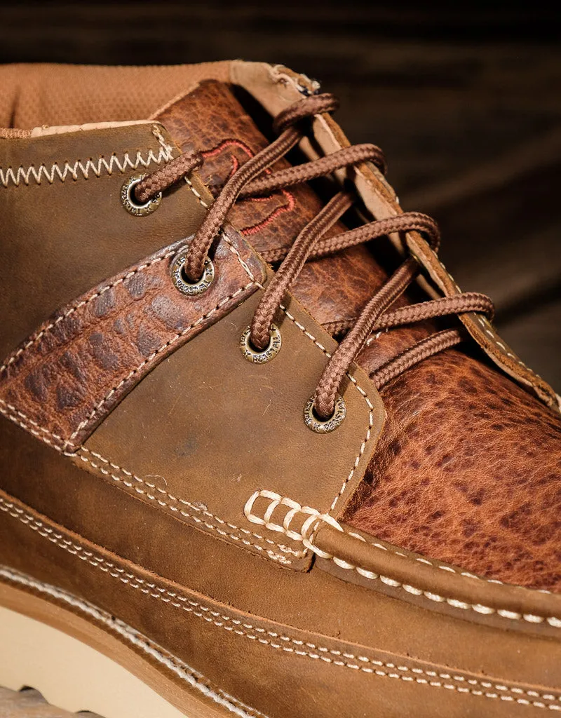 Men's 4" Distressed Wedge Sole Boots MCA0043