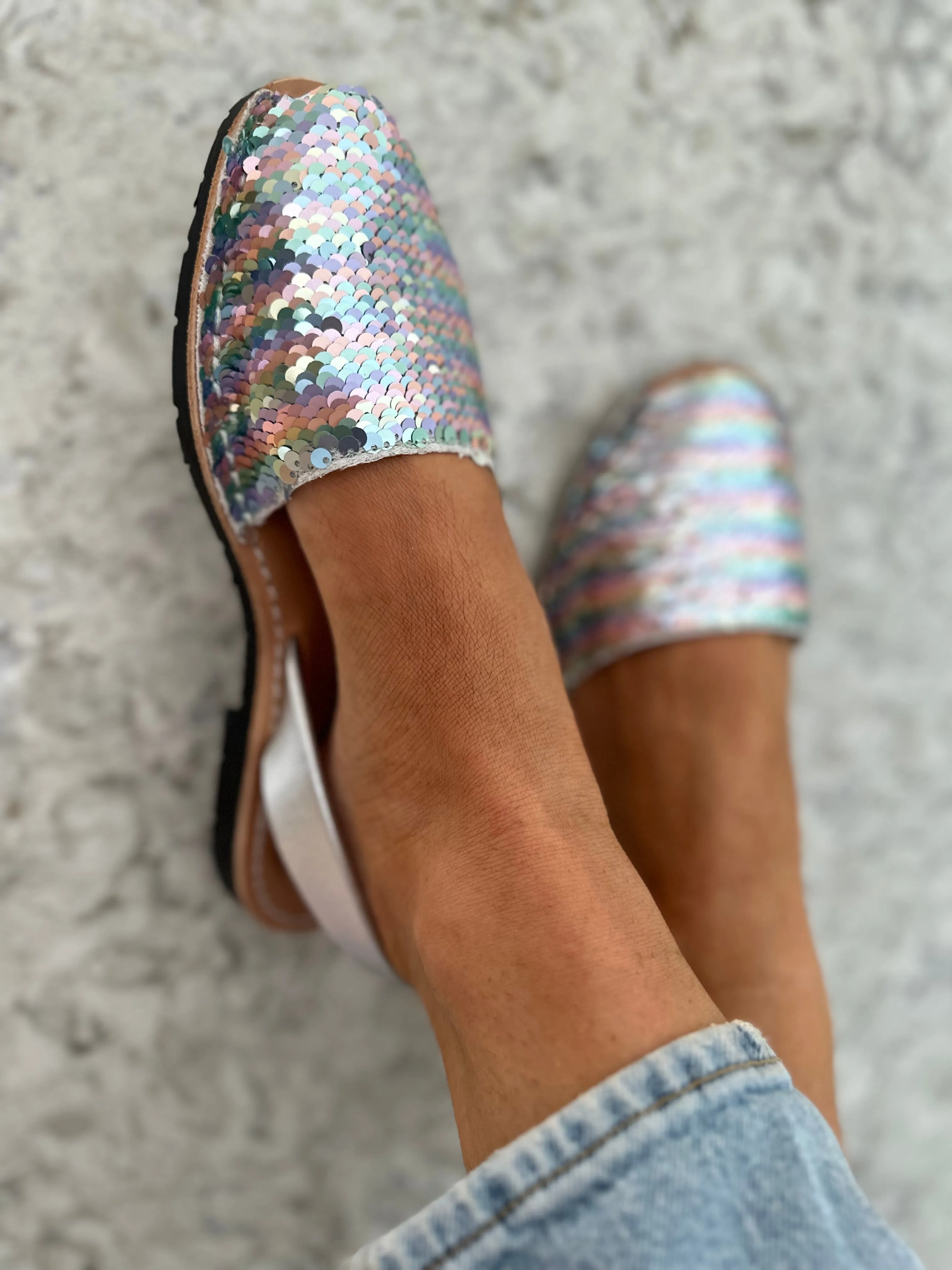 Mermaid Sequin Avarcas