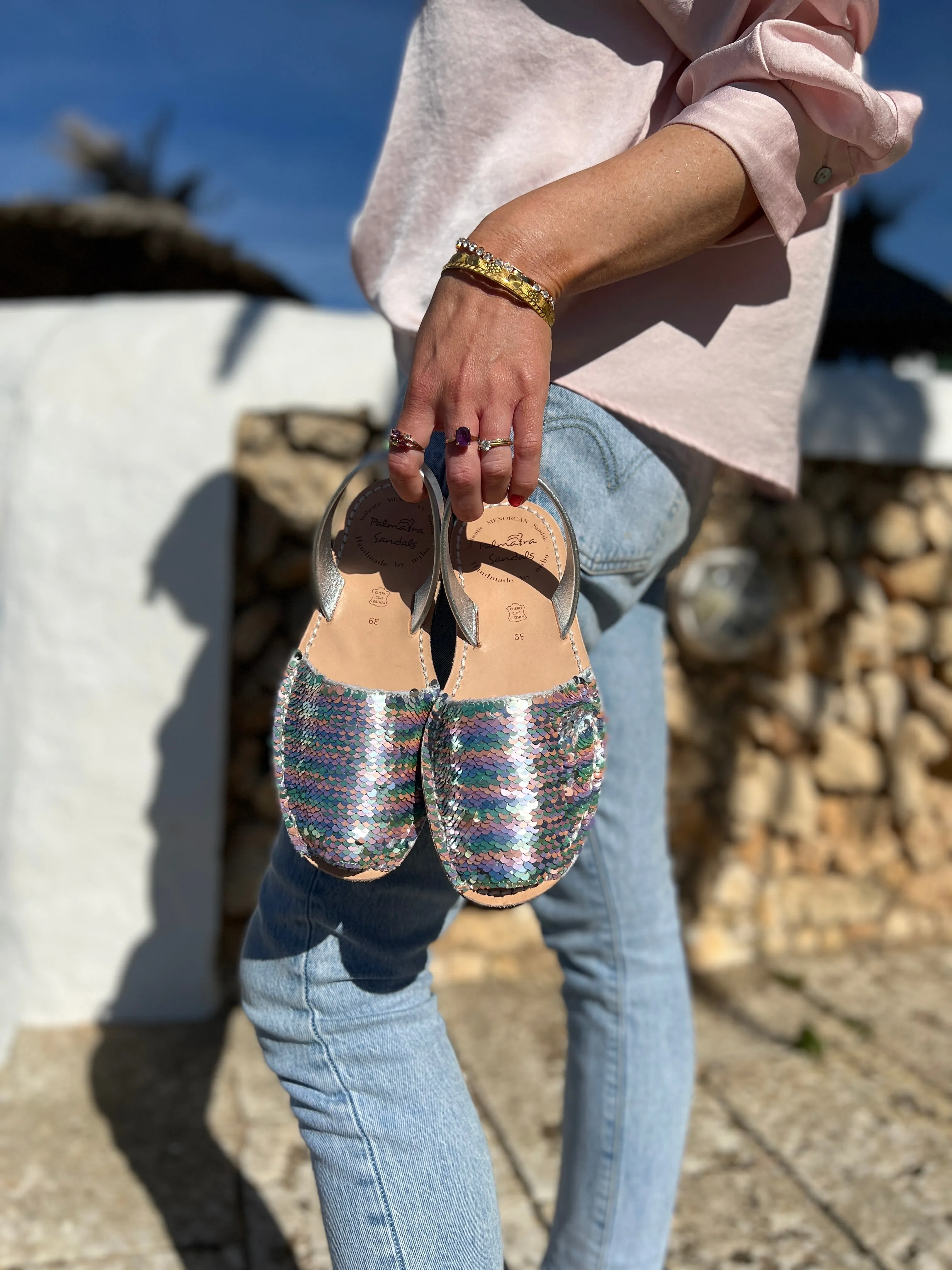 Mermaid Sequin Avarcas