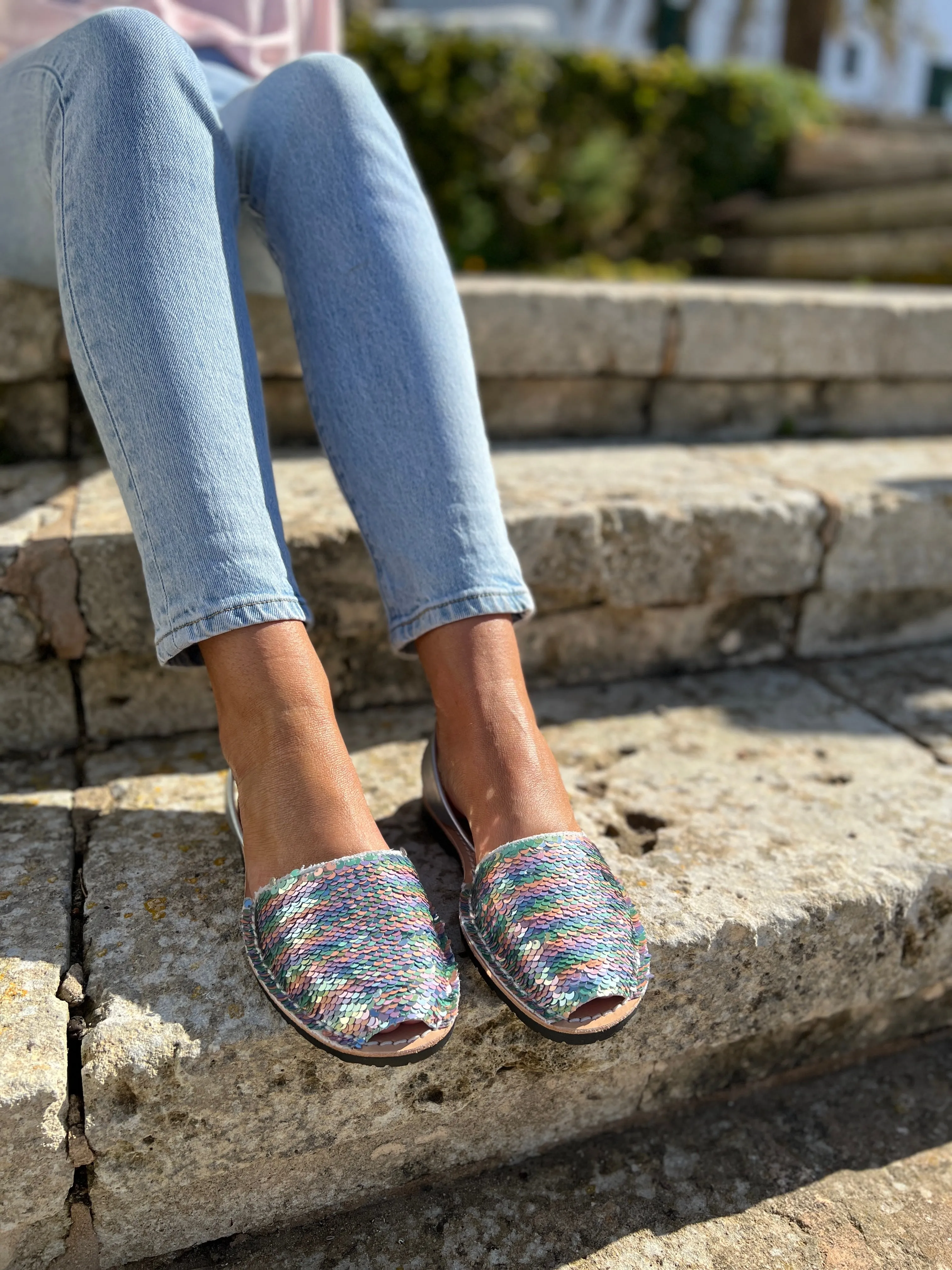 Mermaid Sequin Avarcas
