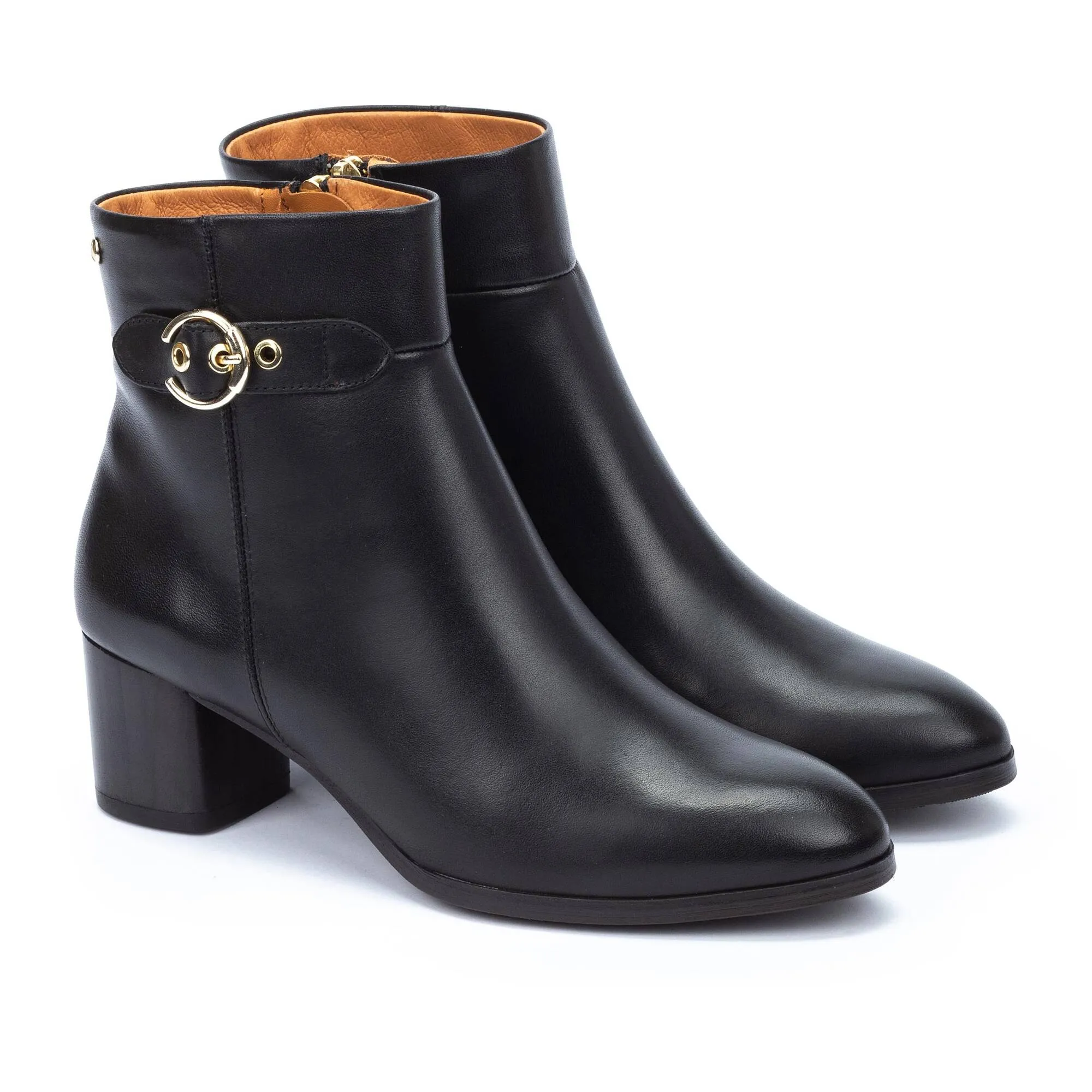 Pikolinos Calafat W1z-8588 Women's High-heel Ankle Boot in Black
