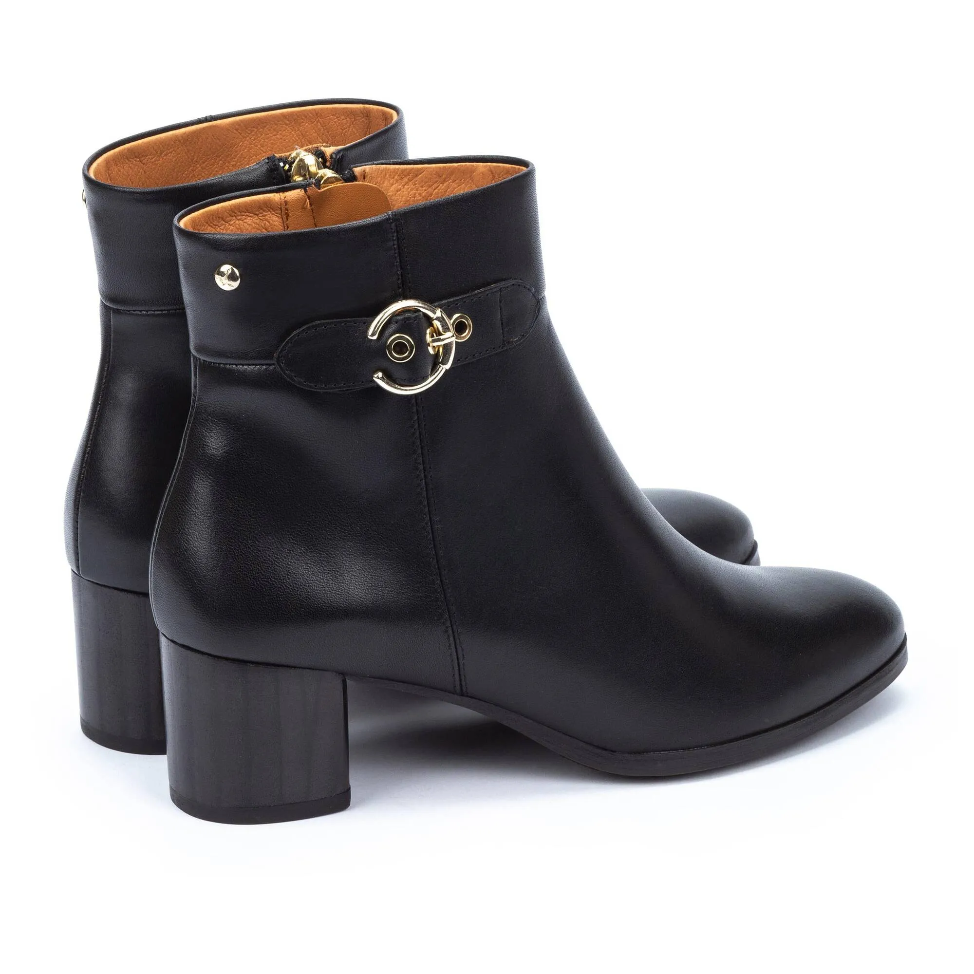 Pikolinos Calafat W1z-8588 Women's High-heel Ankle Boot in Black