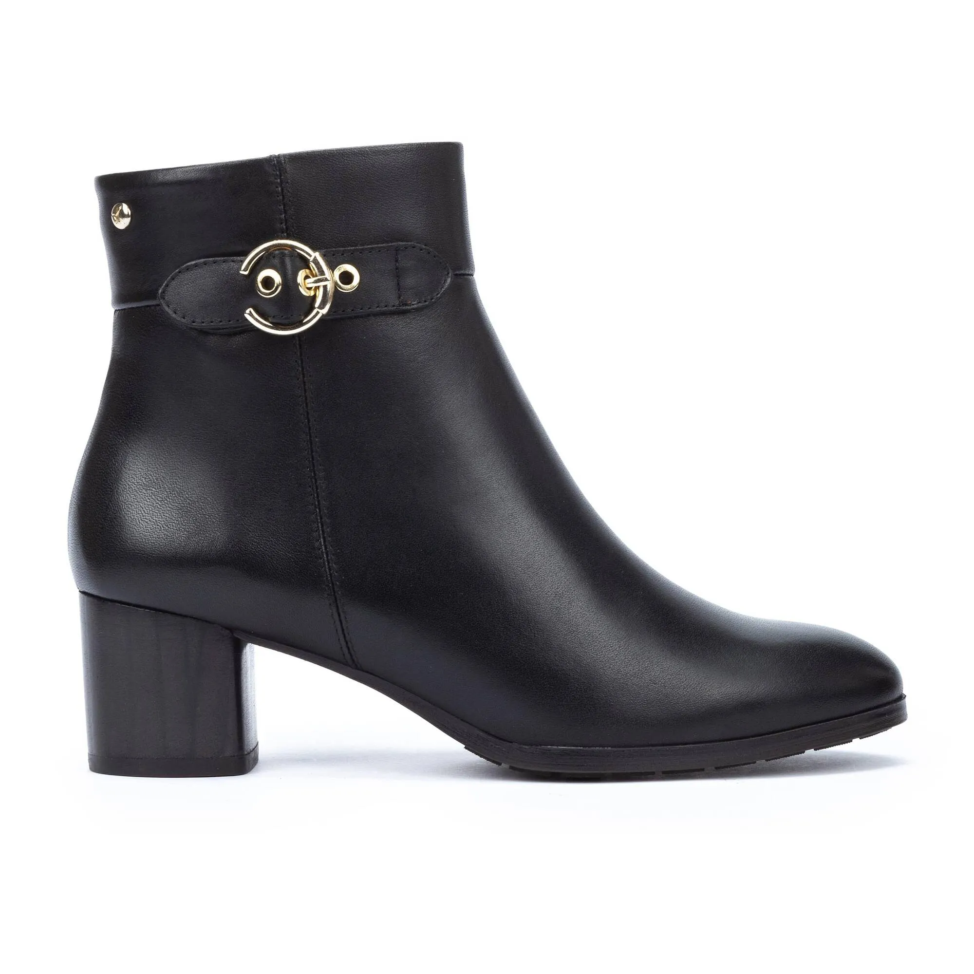 Pikolinos Calafat W1z-8588 Women's High-heel Ankle Boot in Black