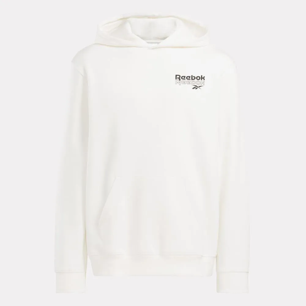 Reebok Apparel Men Reebok Identity Brand Proud Hoodie CHALK