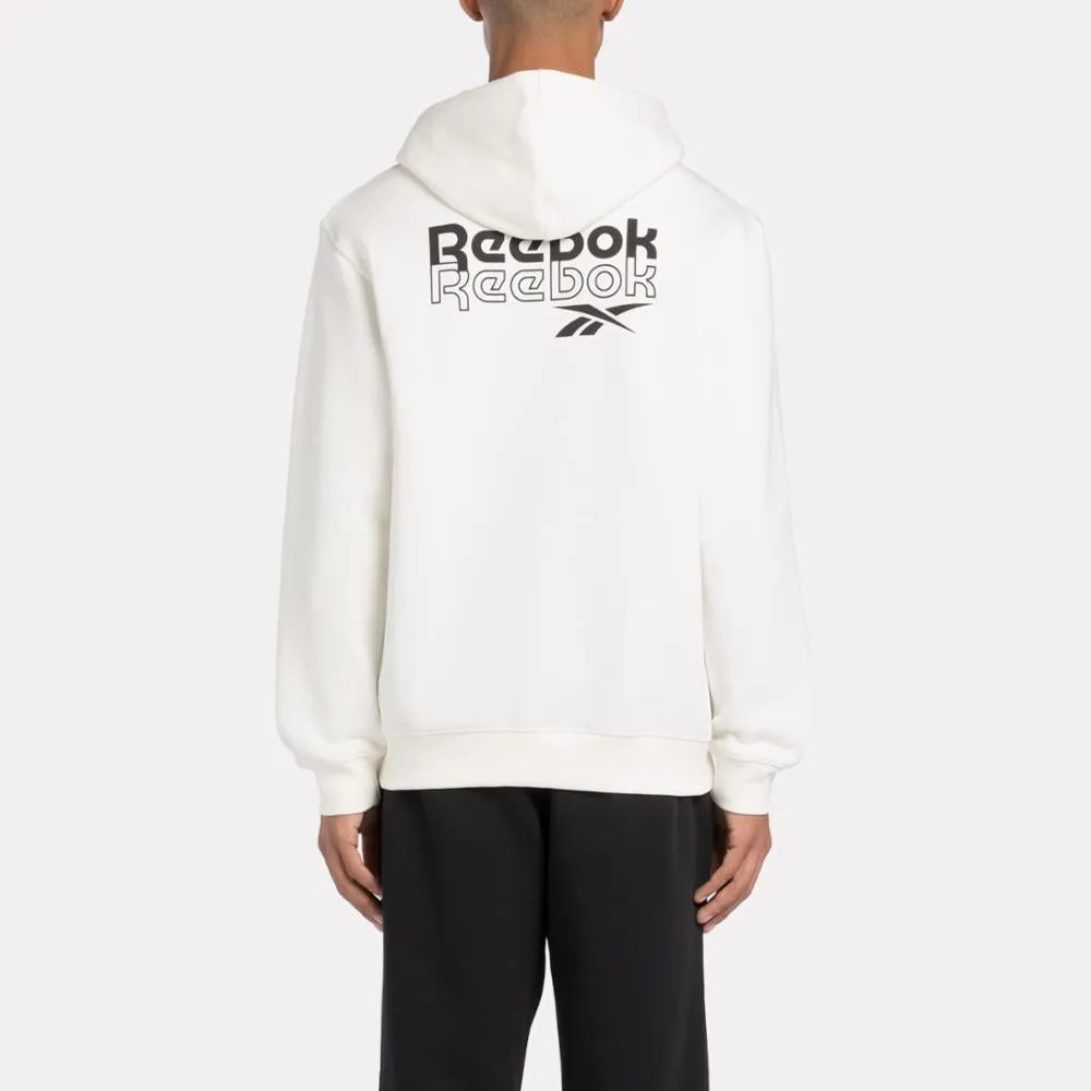 Reebok Apparel Men Reebok Identity Brand Proud Hoodie CHALK