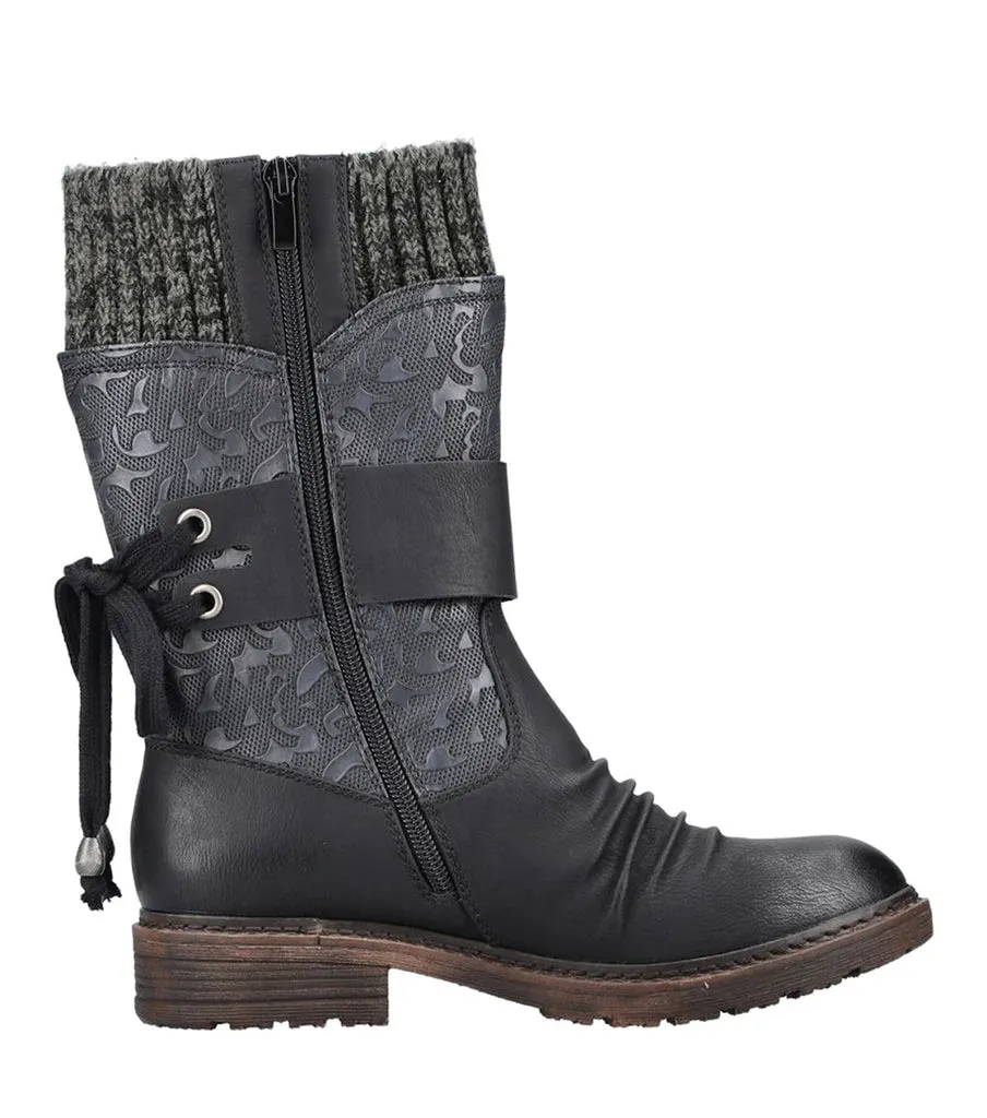 Rieker Women’s 94783-00 Black
