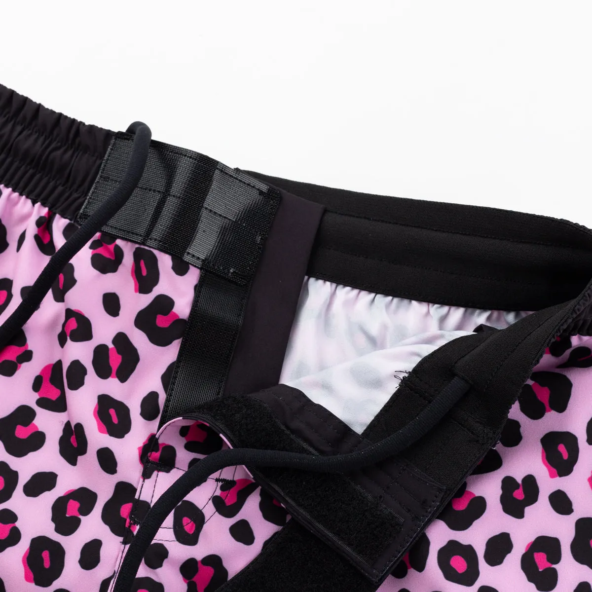 Tatami "Recharge" Fight Shorts - Leopard Pink
