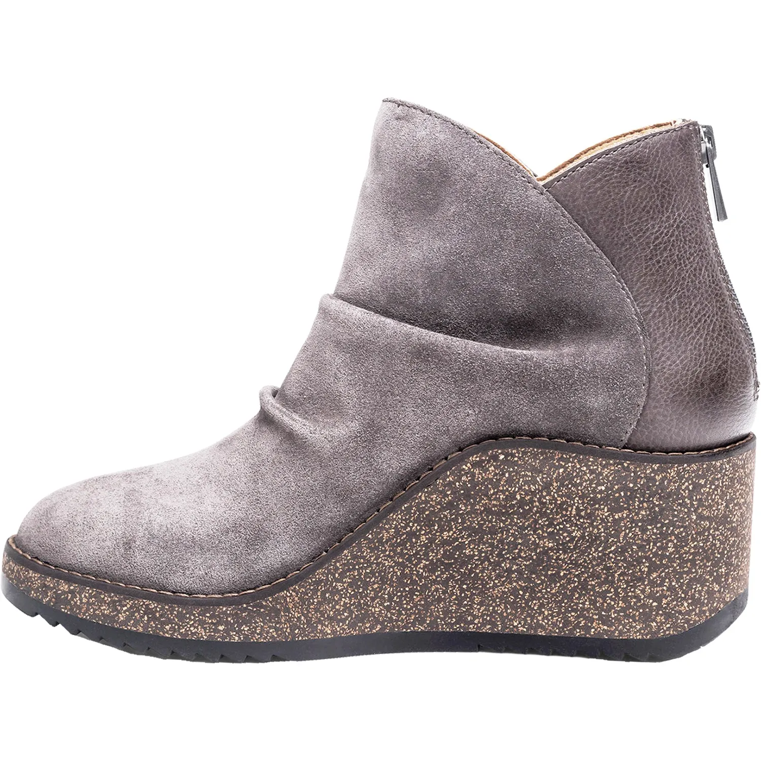 Women's Aetrex Kara Charcoal Suede