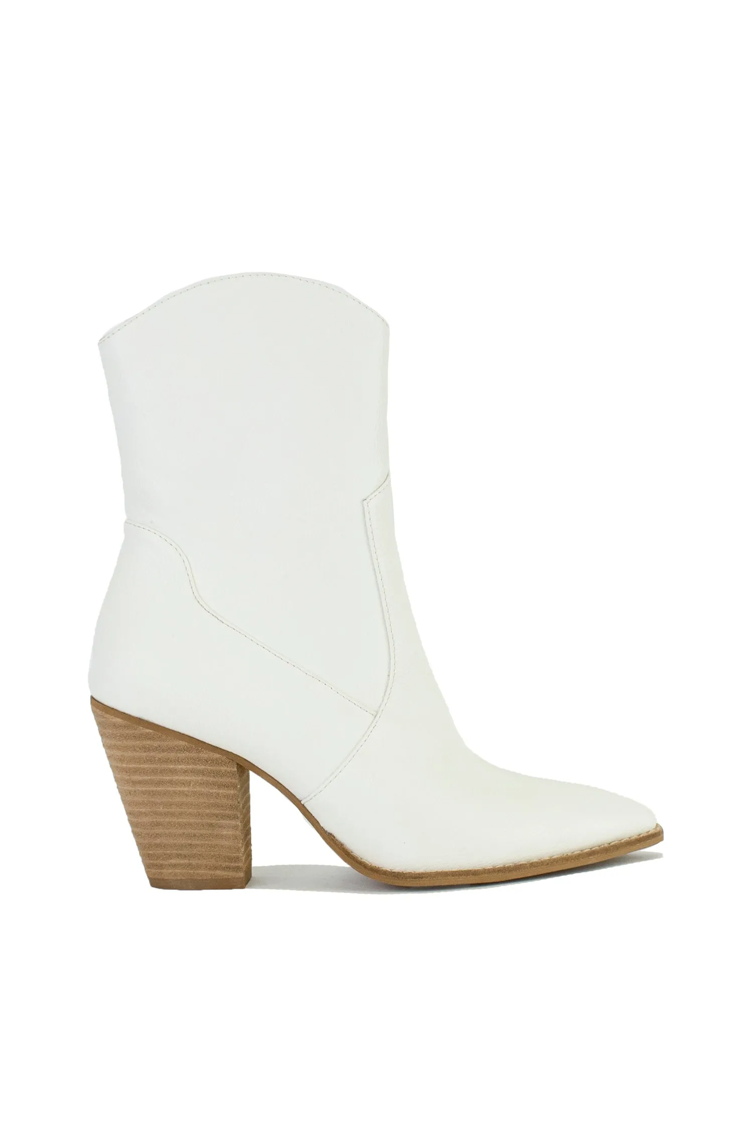 Women’s Western Block Heel Ankle Boots – AUTUMN-06